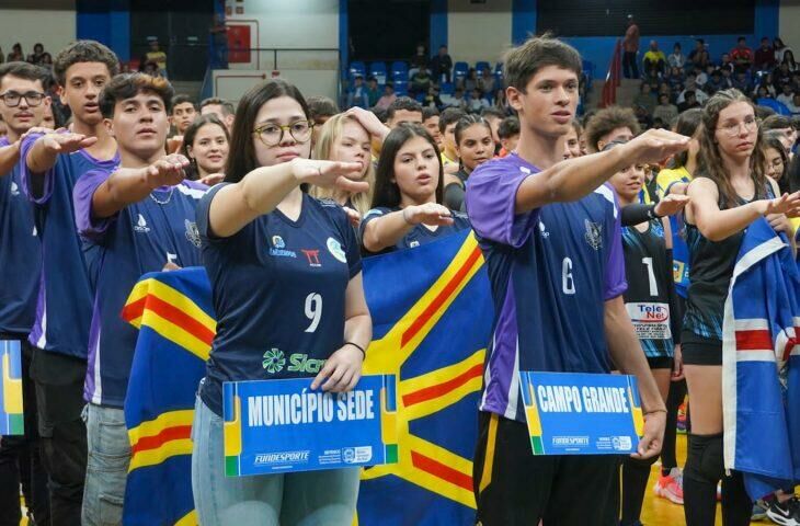 Imagem de compartilhamento para o artigo Jogos Escolares da Juventude de MS de 2024 têm recorde de participações da MS Todo dia